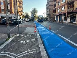 Miracolo, in via Marittima torna la pista ciclabile 
