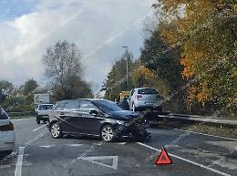 Incidente in via Maria: soccorsi sul posto