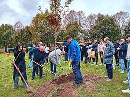 Un abbraccio all'ambiente: anche Frosinone festeggia "La Giornata degli alberi"