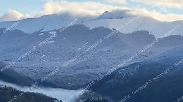 Le montagne del nord della Ciociaria ricoperte di neve