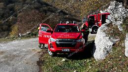 Mucca cade in un dirupo. Recuperata dai vigli del fuoco 