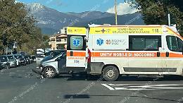 Incidente tra due auto sulla Monti Lepini