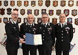 Dopo 39 anni di servizio, va in pensione il maggiore Armando Esposito 