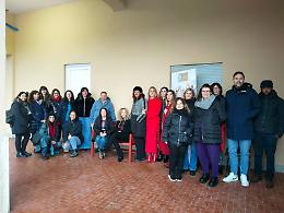 Frosinone, una panchina rossa per la violenza contro le donne