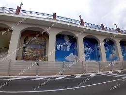 Presentazione dei nuovi piloni, via De Gasperi chiusa al traffico