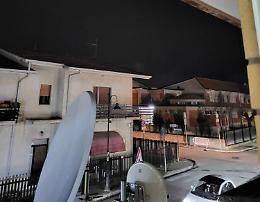 Il paese al buio a causa del maltempo