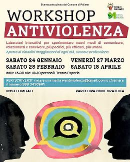 Quattro workshop antiviolenza per imparare a gestire le emozioni