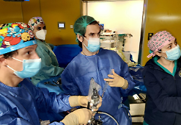 Neurochirurgia d&rsquo;avanguardia allo Spaziani: primo intervento transorbitale multiportale