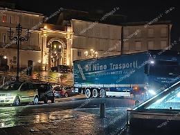 Ancora un tir nel centro storico di Atina