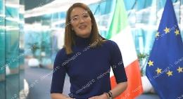 Dall&rsquo;Europa a Sora: il saluto di Roberta Metsola agli alunni dell&rsquo;Ic Sora 3