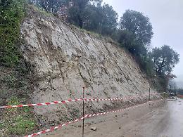 Frana a Boville, la famiglia sgomberata torna in casa