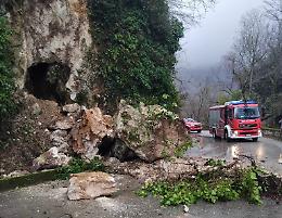 Frane, incidenti e crolli. I danni causati dalla pioggia in Ciociaria