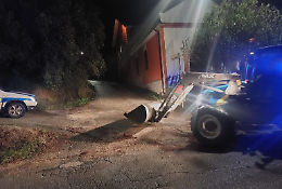 Maltempo e frane, notte di lavoro per la messa in sicurezza 