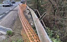 Masso sulla Cassino-Formia, ora la riapertura