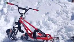 Filettino, weekend tra neve e sport: arriva lo snowscoot