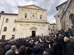 Tragedia in A1, l'addio a Mauro, Emiliano e Valentino