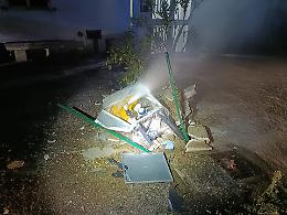 Incidente provoca la rottura di un contatore: perdita d'acqua nella notte