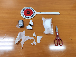 In casa con 134 grammi di cocaina: arrestato