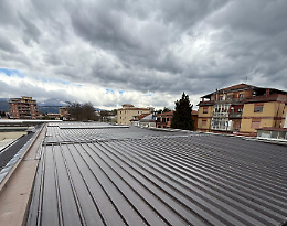 Scuola "Aldo Moro", un tetto nuovo in tempi da record