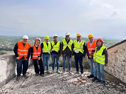 Sopralluogo al Castello dei Conti in vista del riaffidamento degli incarichi revocati