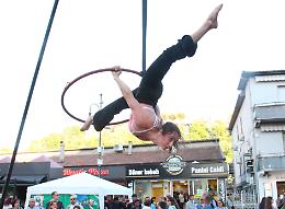 Via Moro si trasforma in un&rsquo;enorme palestra