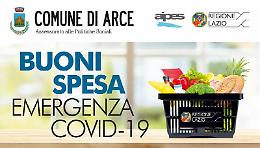 Arce, aumenta il numero delle famiglie bisognose: seconda sessione di buoni spesa