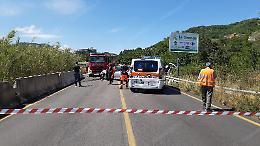 Incidente sulla Cassino-Formia: due auto coinvolte, un ferito grave