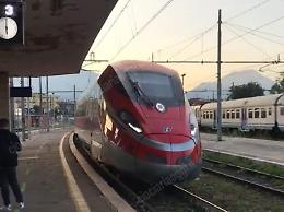 Ora Cassino è più vicina all'Europa. Il Frecciarossa fa tappa in città