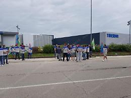 Sciopero totale alla "Tiberina": oltre 50 operai rischiano di perdere il posto