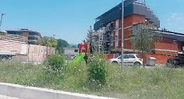 Aree gioco scomparse nella vegetazione tra insetti e topi. Genitori indignati