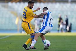 Il Frosinone concede un tempo al Pescara, poi è tardi per ribaltare