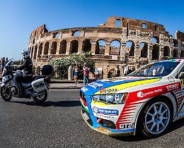 La scuderia HP Sport  al Rally Roma Capitale