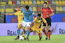 Frosinone, capitan Brighenti l'ultimo ad arrendersi: 6,5