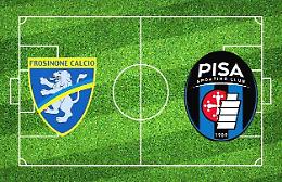 Termina Frosinone-Pisa: 1-1. Giallazzurri ai  playoff