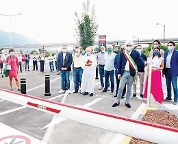 Ferentino, il nuovo parcheggio vicino al casello dell'A1 è una realtà
