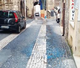 Via Consolare bassa: parte l'atteso ripristino per la strada del centro storico