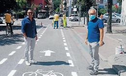 Cassino, la pista ciclabile c'è davvero: chi non apprezza e chi esulta