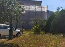 Isola Liri, operai in azione all'ex Garibaldi per realizzare la nuova sede Inps