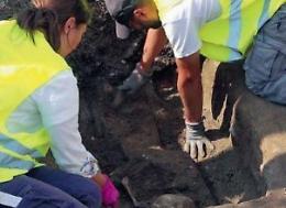 Aquino, nuova scoperta archeologica: dal terreno spuntano 2 tombe di età imperiale