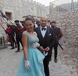 Cassino, celebrato sabato il primo matrimonio alla Rocca Janula