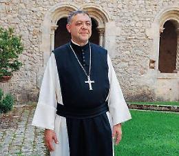 Veroli, è l'ora della benedizione abbaziale per padre Loreto Camilli