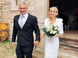 Il 'sì' ai tempi del Covid: matrimonio storico per Luca e Rosamaria alla Rocca Janula