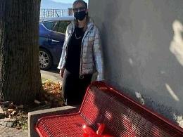 Anagni, panchina rossa e un "no" deciso alla violenza sulle donne
