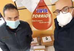 Torrice, la sezione Avis dona prodotti disinfettanti a tutte le scuole