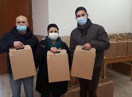 Covid e crisi: dal volontariato cento pacchi per le famiglie in difficoltà