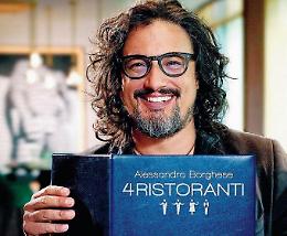 &ldquo;4 ristoranti", chef Alessandro Borghese in Ciociaria. Questa sera la sfida su Sky