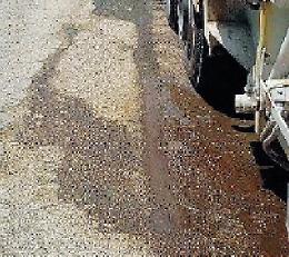 Percolato sulle strade e nel fiume Rapido: è allarme per il rischio sanitario