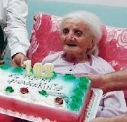 E' morta Giovannina, la nonna del paese: aveva compiuto 102 anni l'estate scorsa