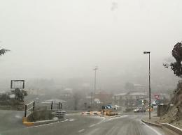 Maltempo, da domani nevicate anche a basse quote: scatta l'allerta meteo