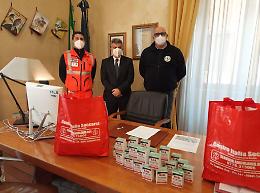 Donati cento saturimetri al Comune: la solidarietà dei fratelli Tartaglia